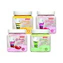 PURAMIO Falooda Mix Combo, 200 Gm Each (Pack Of 4)- Strawberry, Rose, Mango &amp; Kesar Pista