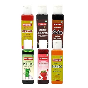 puramio flavours with color emulsions 30ml each pack of 6