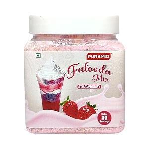 puramio strawberry falooda mix 500g