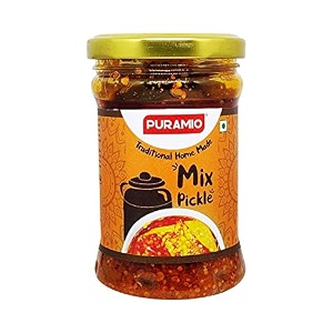 puramio traditional home made mixed pickle 275gm