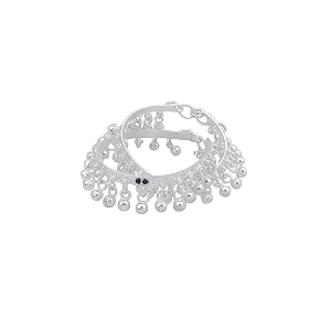 Pure 999 Silver Anklet Payal For Baby