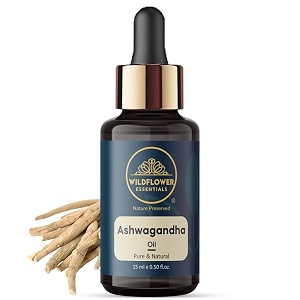 pure ashwagandha oil withania somnifera for face skin hair amp body 15ml