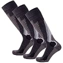 Pure Athlete High Performance Wool Ski Socks - Thermal Warm Merino Wool OTC Sock, Men Women