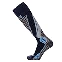Pure Athlete High Performance Wool Ski Socks - Thermal Warm Merino Wool OTC Sock, Men Women