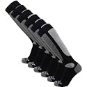Pure Athlete Value Ski and Snowboarding Socks - Cold Weather Socks for Skiing
