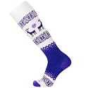 Pure Athlete Warm Wool Ski Socks Winter – Women Skiing Merino Snowboard Pack Men