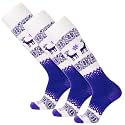 Pure Athlete Warm Wool Ski Socks Winter – Women Skiing Merino Snowboard Pack Men