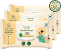 Pure Aura Baby Mulayam Wipes 99.99% Pure Water | Pack of 3 (216 Wipes)