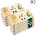 Pure Aura Baby Mulayam Wipes 99.99% Pure Water | Pack of 10 (720 Wipes)