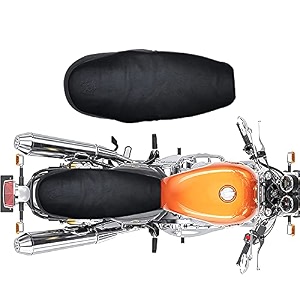 pure biking black plain seat cover compatible with re interceptor 650