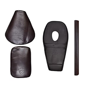 pure biking brown seat cover with tank cover  rear foam combo set compatible with classic 350500cc 2012-2020 models