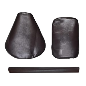 pure biking seat cover with back rest foam combo set of 3 compatible with classic 350500cc 2012-2020 models
