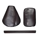 Pure Biking Seat Cover with Back Rest Foam Combo Set of 3 Compatible with Classic 350/500cc (2012-2020 Models)