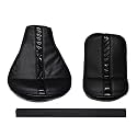 Pure Biking Black Seat Cover with Extra Tail Comfort with Rear Foam Combo Set of Compatible with Classic 350/500cc (2012-2020 Models)