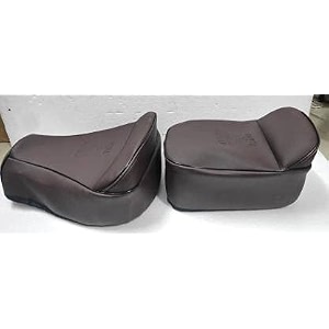 pure biking classic seat cover red linng with button compatible with re classic 350500cc 2012 to 2020