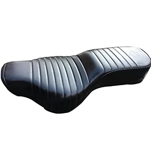 pure biking long seat cover black compatible with re electra standard 350500 cc 2012-2024 models