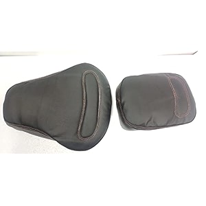 pure biking split seat cover black compatible with re classic 350cc 500cc2012 to 2020 models