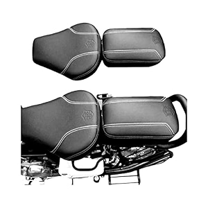 pure biking fancy seat cover black compatible with re classic 350500 cc 2012-2020 models