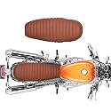 Pure Biking Seat Cover Tan Color Seat Cover Tan for RE Interceptor 650