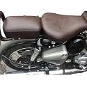 Pure Biking Front Rear Split Seat Cover Brown Compatible with RE Classic 350/500 CC (2012 to 2020 Models)