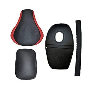 pure biking seat cover with tank cover  back rest foam combo set compatible with re classic 350500cc 2012 to 2020