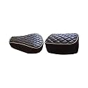 Pure Biking Seat Cover Diamond Style Compatible with RE Classic 350/500cc (2012 to 2020)