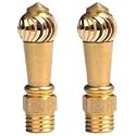 Pure Bullet Brass Diamond Cut Bike Yok Handle Bar Styling Handle bar Handle Bar (Gold)