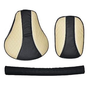 pure biking stylish diamond cut design seat cover with back rest foam combo set of3 compatible with re classic 350500cc 2012 to 2020 off white amp black