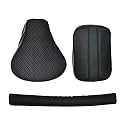 Pure Biking Diamond Cut Design Seat Cover with Back Rest Foam Combo Set of 3 Compatible with RE Classic 350/500cc (2012 to 2020)