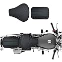 Pure Biking AHL Motors Stylish Diamond Cut Design Seat Cover for RE Classic 350/500cc (Deep-Green with Black)
