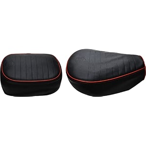 pure biking stylish seat cover compatible with reborn classic 350 cc 2021 to 2025