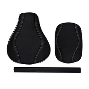 pure biking split seat cover black  rear seat handle foam combo compatible with re classic 350500 cc 2012 to 2020 models