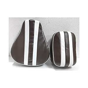 pure biking stylish design borwn with white lining compatible with re classic 350500cc 2012-2020