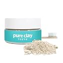 Pure Clay Mineral Tooth Powder, Calcium Bentonite Clay Toothpaste 8oz.