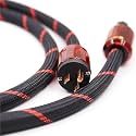 Pure Copper US Power Cable HiFi Extension Power Cord with US Plug High Fidelity Electronics Accessories(1m)