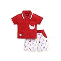 Pure Cotton Collared T-Shirt and Half Pant