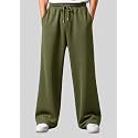 Pure Cotton Men's Baggy Lower | Lower for Man Loose Fit with Pockets &amp; Elastic Waist I Baggy fit Lowers for Gym, Jogging &amp; Casual Wear