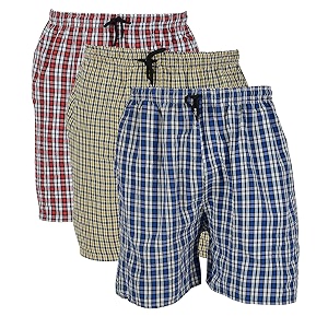 Pure Cotton Shorts-Boxer-Nikkar Pack of 3PGS3