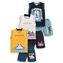 Pure Cotton Sleeveless T-Shirt and Half Pant