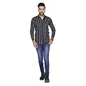 Pure Cotton Solid Slim Fit Semi Casual