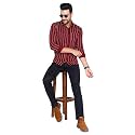Pure Cotton Solid Slim Fit Semi Casual
