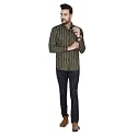 Pure Cotton Solid Slim Fit Semi Casual