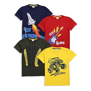 Pure Cotton Summer Tshirts for Boys
