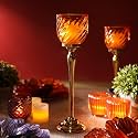 Pure Home Living Orange Swirl Textured