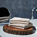 PURE HOME + LIVING Set of 8 Cotton Face Towel (Beige)