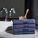 PURE HOME + LIVING Set of 8 Cotton Face Towel (Blue)