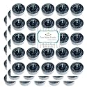 Pure Indian Candle Handmade Cinnamon Fragrance Black Mottled Tea Light Candle (Pack of 75) PICTL202214