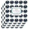 Pure Indian Candle Handmade Cinnamon Fragrance Black Mottled Tea Light Candle (Pack of 100) PICTL202215