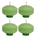 Floating Candles for Decoration, Citronella Camphor Scented Nugget Candles for Home Decor, Water Bowl, Outdoor, Spa & Gifting | Mosquito Repellent | Long Burning 8–10 Hrs |Pack of 4