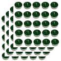 Pure Indian Candle Handmade Citronella and Camphor Fragrance Green Solid Tea Light Candle (Pack of 100) PICTL202245